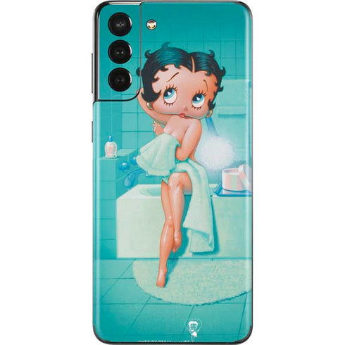 Betty Boop Bathing Galaxy S21 Plus 5G Skin